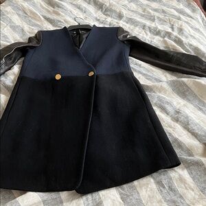 DKNY Black and Gold Chain Detail